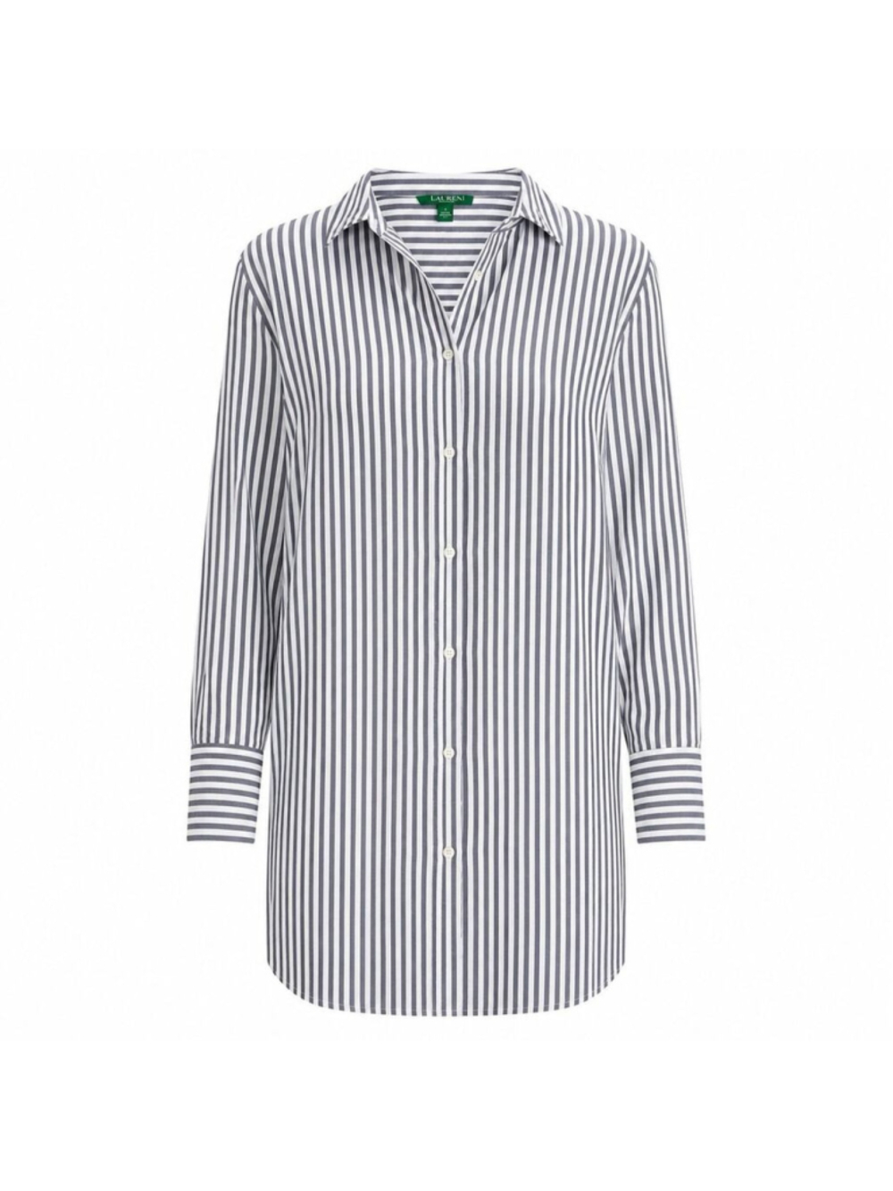 J Crew Beachy Preppy Casual Striped Linen Blend Shirt Dress L